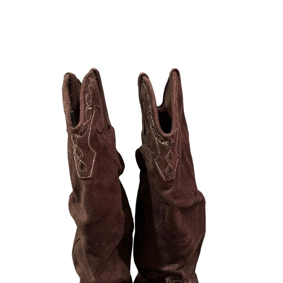 Arizona brown cow girl boots size 8 - Picture 9 of 12